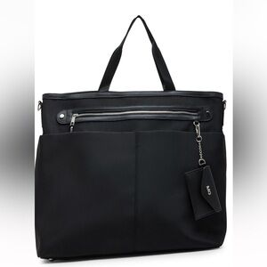 Madden Girl Black Tote Bag